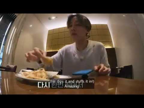 hobi eating 🤤💜💜#jhope #jin #jimin #jungkook #suga #taehyung #namjoon #bts