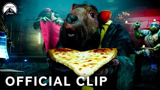 Teenage Mutant Ninja Turtles | Splinter uses Pizza to get Turtles to Confess | Paramount Movies