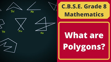 What are Polygons? || Understanding Quadrilaterals || C.B.S.E. Grade 8 Mathematics