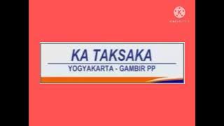 announcement kereta taksaka dengan tujuan gambir - yogyakarta