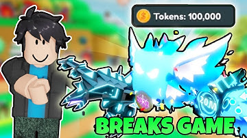 🤑 Rich Noob Breaks Game With 100K Tokens! Clicker Simulator I Roblox