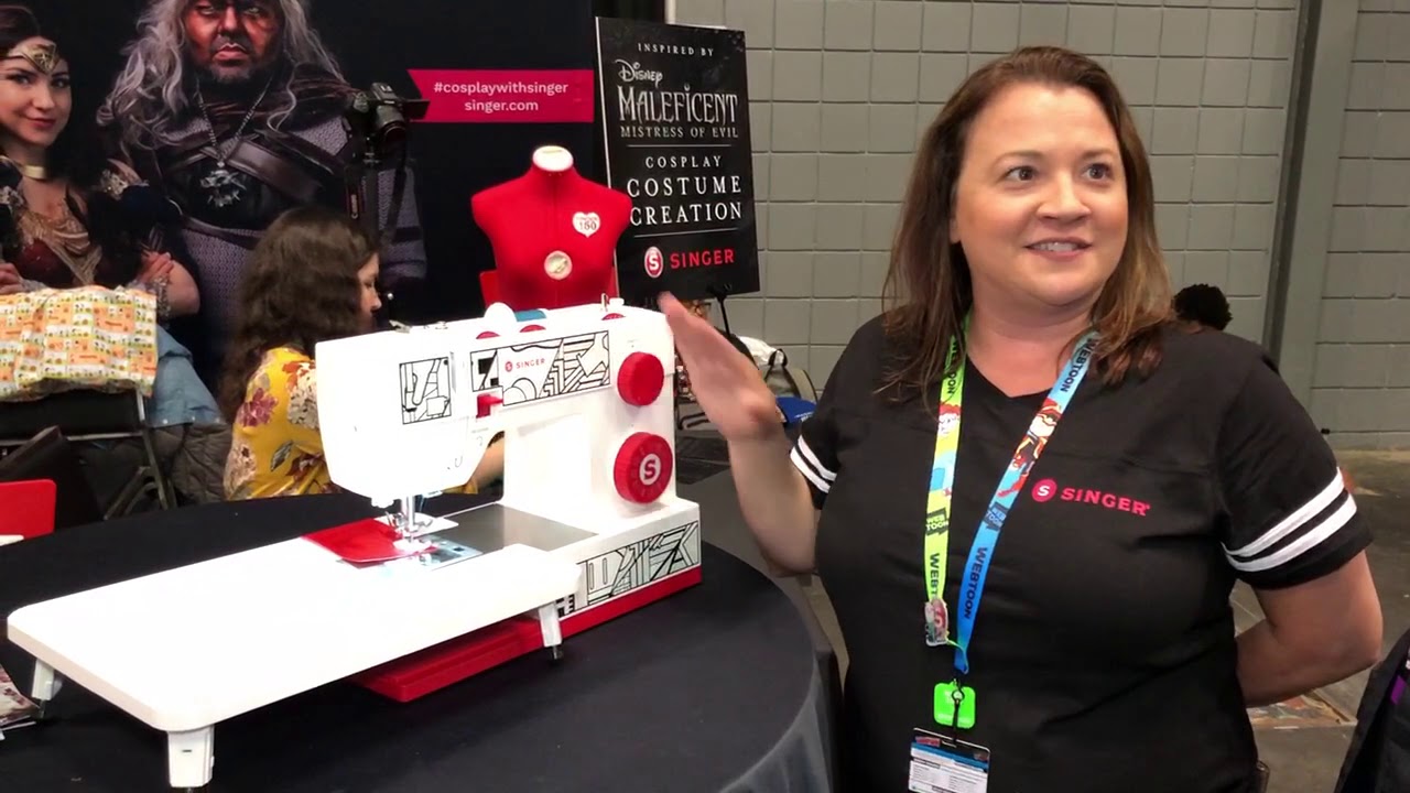 Check out the New Cosplay Geared Singer Sewing Machine YouTube