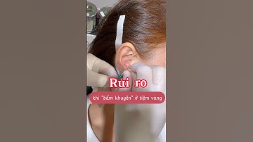 Những rủi ro khi bấm khuyên tai ở tiệm vàng có thể bạn chưa biết