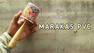Alat Musik Marakas PVC Gagang