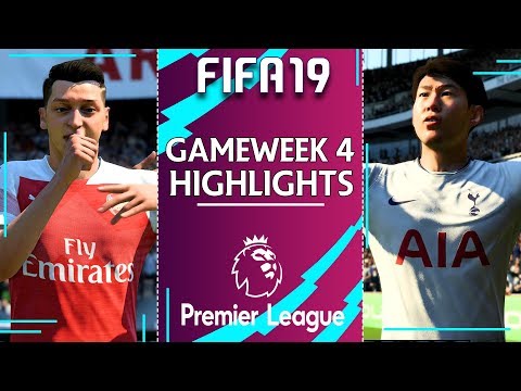 north-london-derby-|-fifa-premier-league-2019/20-|-gameweek-4-highlights