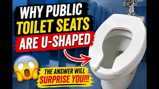 Why Public Toilet Seats Are U-Shaped, the ANSWER will SURPRISE YOU!!! Why Public Toilet Seats Are U-Shaped, the ANSWER will SURPRISE YOU!!!