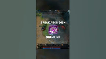 Nullifier Destroys Aeon Disk – No Second Chance! #Dota2 #Nullifier