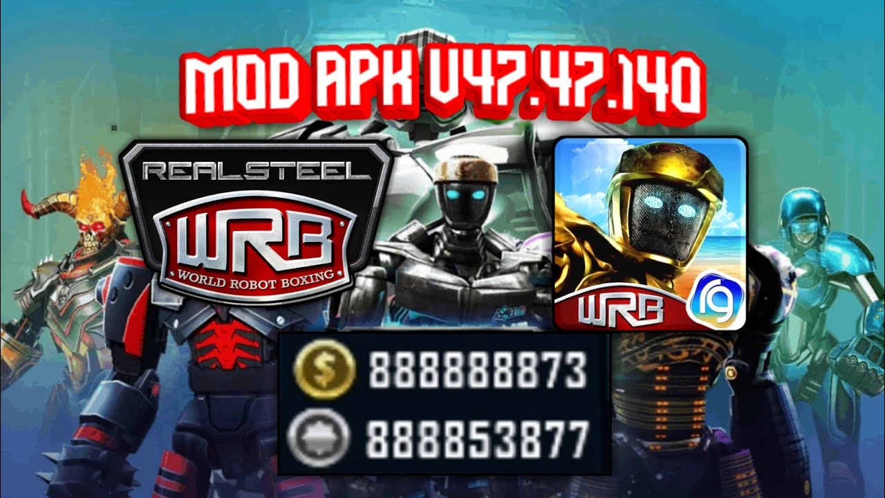 Real steel world robot boxing v47.47.140 mod apk YouTube