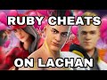 Fortnite Roleplay RUBY CHEATS ON LACHAN(SHE KISSED ME!?)(A Fortnite Short Film) #22