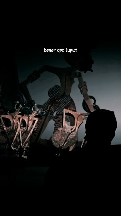 Bener luput, pasrahke marang sng gawe urep...#wayangkulit #werkudoro #kisenonugroho #story
