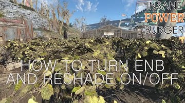 How to Turn ENB and ReShade On/Off (Fallout 4)