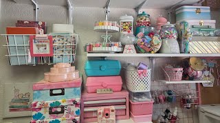 Craftroom Tour 2026 Organization On A Budget!!