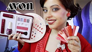 ASMR| 80s AVON Rep on the Airplane Gives You a Consultation and Makeover RP (PERSONAL ATTENTION) screenshot 4