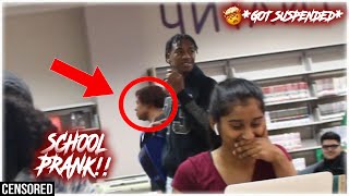 BLASTING INAPPROPRIATE SONGS IN SCHOOL📚 PRANK! (Got Suspended)🤯