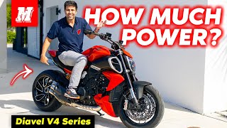 We Put the NEW Ducati Diavel V4 on the Dyno!