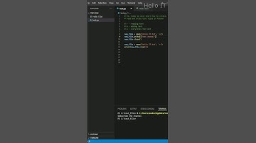 How to create, read and write to text files in Python #python #shorts