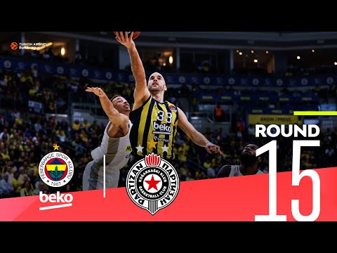 Avramovic is the hero for Partizan! | Round 15, Highlights | Turkish Airlines EuroLeague