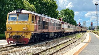 ALS.4139 ขบวนรถธรรมดาที่ 234 สุรินทร์ - กรุงเทพ เข้าเทียบชานชาลาที่ 10 สถานีกรุงเทพ 