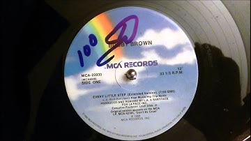 Bobby Brown - Every Little Step 12" Extended