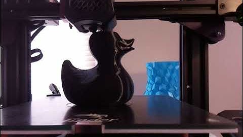 Timelapse 3D Printed "Rubber" Ducky