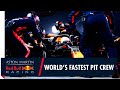 Aston Martin Red Bull Racing Win DHL Fastest Pit Stop Award