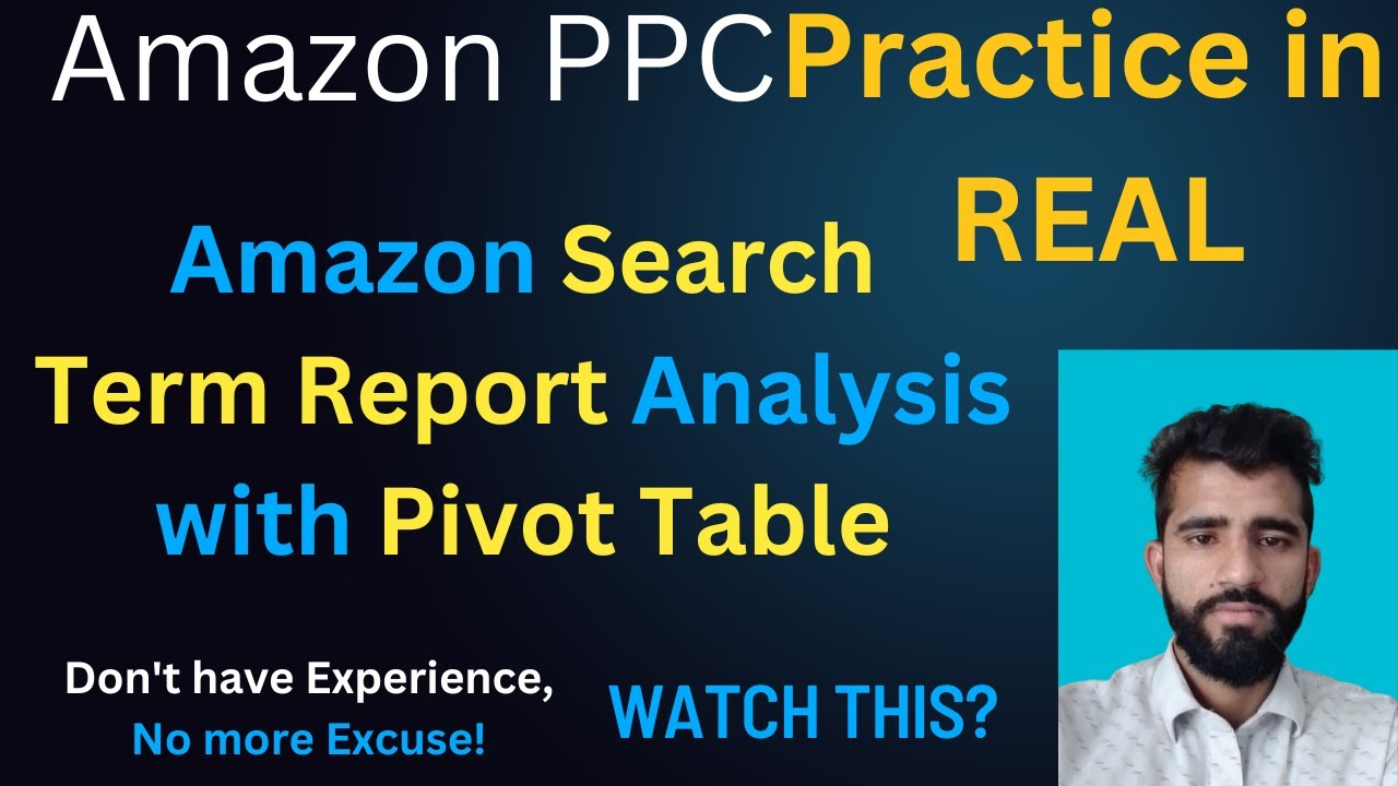 Using Pivot Table | How to analyze amazon search term report? - YouTube
