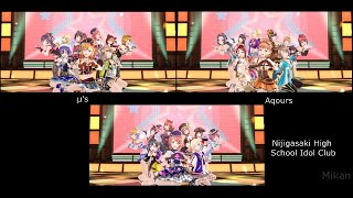 Aqours☆HEROES - μ's/Aqours/Nijigasaki - LLSIFAS