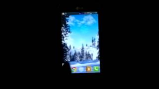 Snowfall live wallpaper