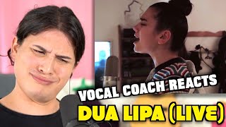Vocal Coach Reacts to Dua Lipa - Rather Go Blind