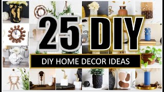 TOP 25 DIY MODERN HOME DECOR (DOLLAR TREE & RECYCLED MATERIALS ) easy & affordable 2022