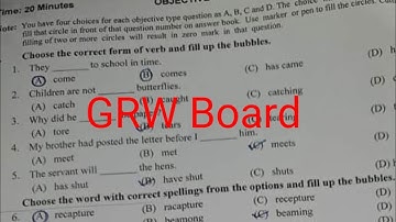 10th class English paper Gujranwala board group 1 2024|| 10 class English paper group 1 2024