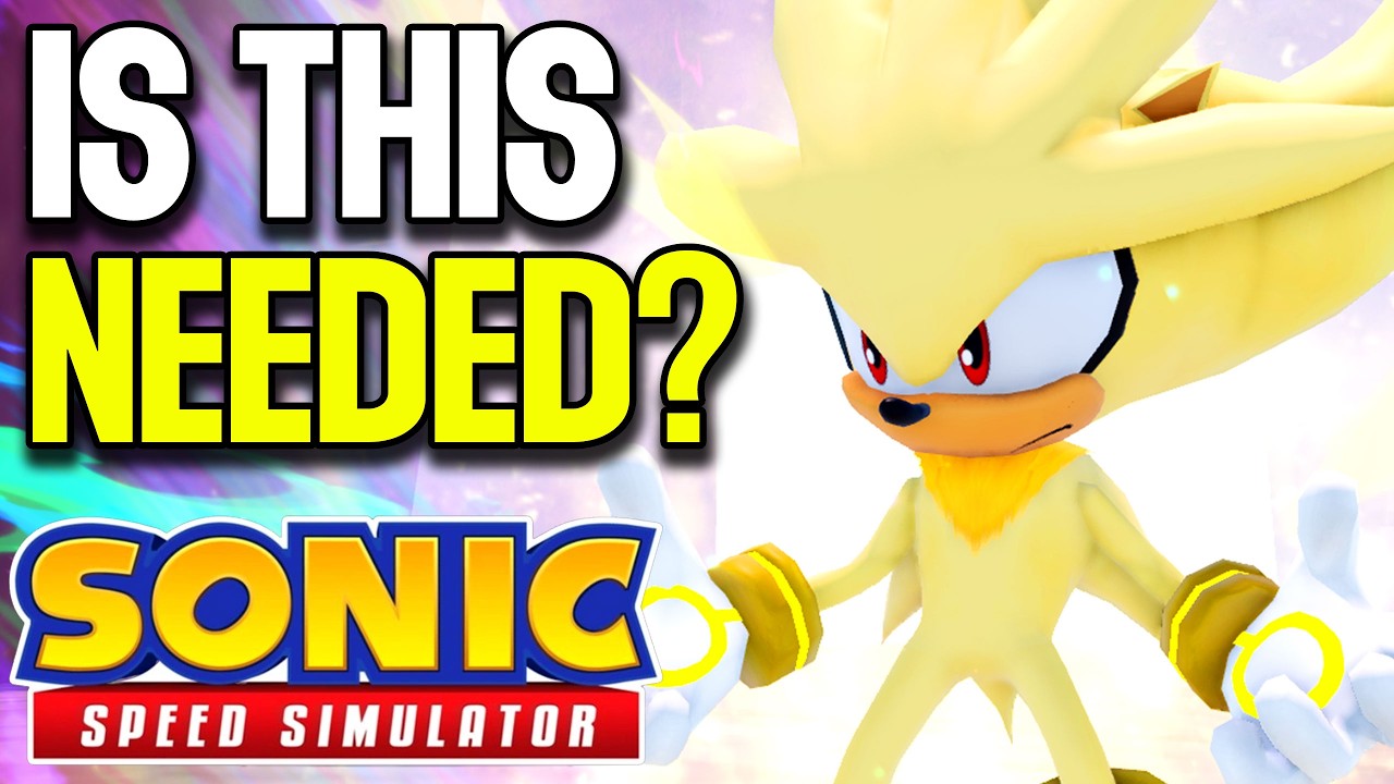 There is a HIDDEN Super Skin in Sonic Speed Simulator!
