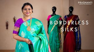 Prashanti's Curations | Borderless Special | Silk Sarees with no border | 28 Apr 21 screenshot 1