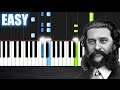 Strauss - The Beautiful Blue Danube - EASY Piano Tutorial by PlutaX - Synthesia