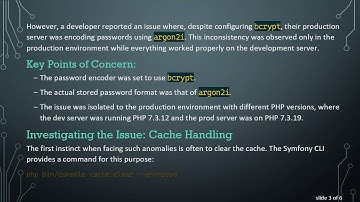 How to Fix Symfony 4 Password Encoding Issues on Production Server