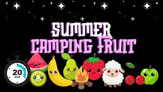 Dancing Fruit Camping Adventure! Summer Camp Fun for Babies! | Sensory Lamb