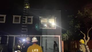 LBFD Residential Fire(Station4) Belmont Heights.