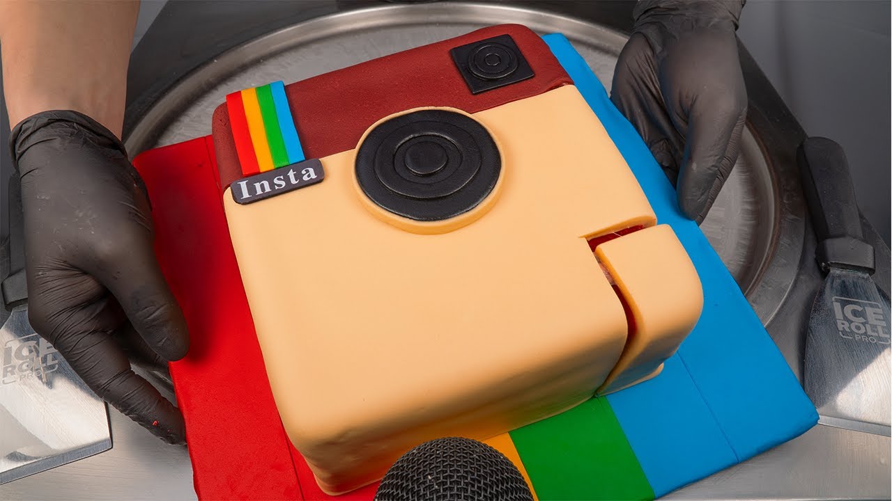 🎂 SOCIAL MEDIA CAKE | So Yummy Cake Decorating Recipes | Amazing Cake IceCream Rolls