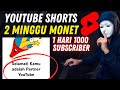 TRIK SES4T‼️CARA CEPAT MONETISASI YOUTUBE SHORTS DALAM 2 MINGGU