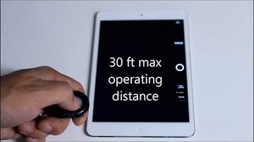 Bluetooth Wireless Camera Shutter Release Remote Control for iOS and Android