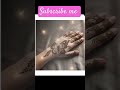 #mehandi design back hand||short video ❤️❤️❤️