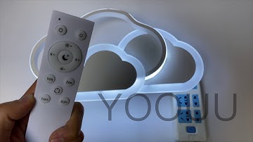 GUANSHAN 3D Ceiling Light Remote control matching（GUANSHAN 3D Deckenleuchte Fernbedienung passend）