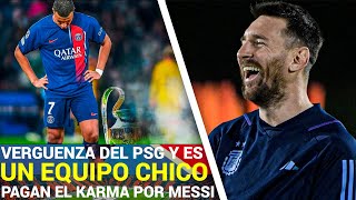 El PSG es HAZMERREIR del MUNDO | RIDICULO MONUMENTAL en Champions y ULTRAS pagan el KARMA de Messi
