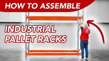 🔧 Assembly and Installation of Pallet Racking | Instructions for a Single-Bay Module