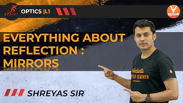 Optics IIT JEE L-1 | Everything About Reflection : Mirrors | JEE Sprint | Class 12 Physics | Vedantu
