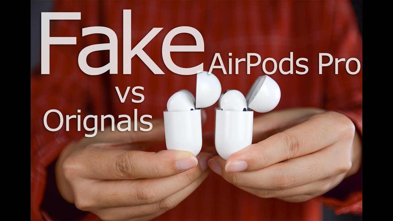 Faux AirPods Pro vs Vrai AirPods Pro – iPhone France