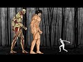 SCP 096 VS Attack Titan , Armored Titan . Drawing Cartoon 2 Animation.