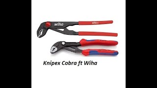 Knipex Cobra & Wiha water pump pliers. Short review. Какие водопроводные клещи лучше. Книпекс Виха