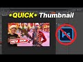 How to Make Thumbnails for FREE in 2020! *Quick Tutorial*