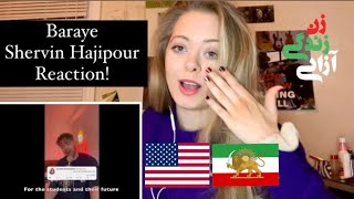 American reacts to Baraye - Shervin Hajipour برای - شروین حاجی پور (Persian music reaction)